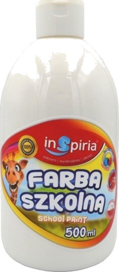 Schemat Skolefarge Hvit 500 Ml