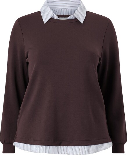 Wasabiconcept   Collegegenser Wa Sabina 119   Brun