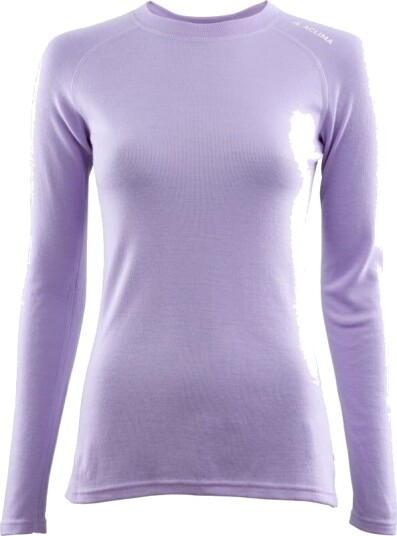 Aclima Women's WarmWool Crewneck L, Purple Rose