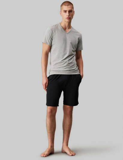 Calvin Klein S/S V Neck 3Pk - Black - L Calvin Klein S/S V Neck 3Pk - Black - L