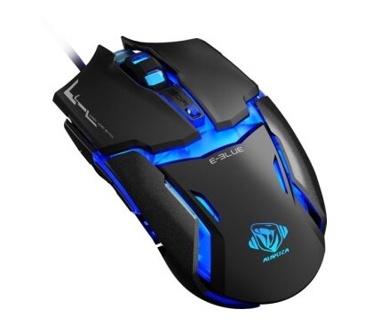 E-Blue Auroza-Im, Usb Type-A, 4000 Dpi, Svart
