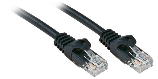 LINDY U/UTP PatchCord Cat6. CCA. Black. 5.0m Factory Sealed