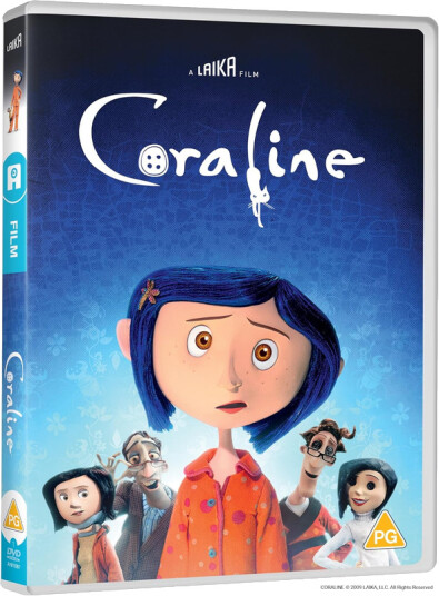 Coraline 2009 DVD