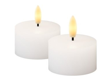 Sirius Home Sille Fyrfadslys   Ø 6 Cm H 3,4 2 Stk