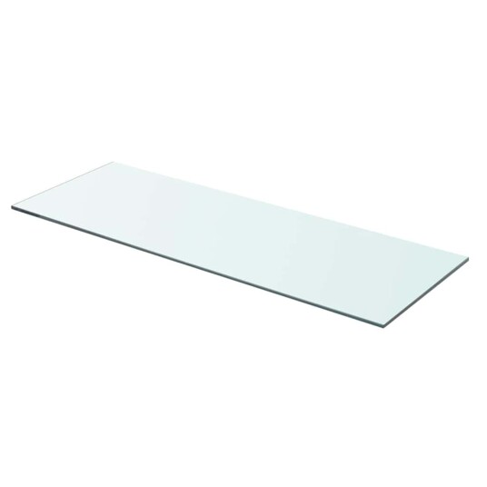 vidaXL Hyllepaneler 2 stk klart glass 70x25 cm vidaXL Hyllepaneler 2 stk klart glass 70x25 cm