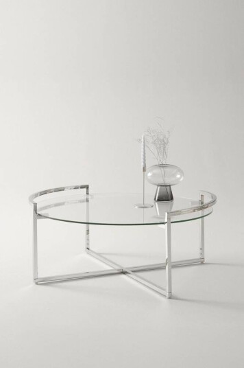 Jotex IGGY sofabord Ø 100 cm Glas 1668306-01-06 1646978-01-0