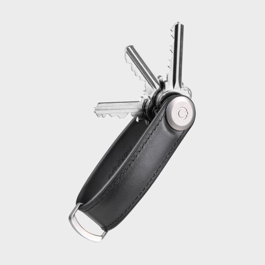 Orbitkey Hybrid Leather Key Organiser Black