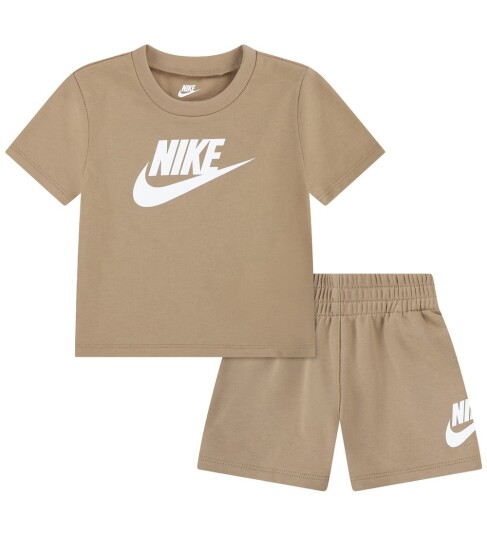 Nike Shorts Sett - T-skjorte/Shorts - Hamp - Nike - 12 md - Shorts - Beige - 80