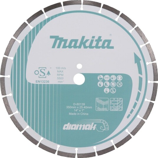 Makita Diamantskive D-80139 350mm 22,23mm