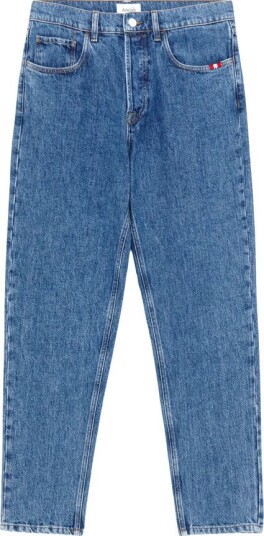Amish Herre Jeans Blå W34,