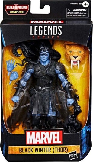 Northix Svart vinter Thor-figur 15 cm samleobjekt i Marvel Legends-serien