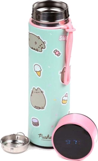 Pusheen The Cat Varm &  Kald Digital Termometerflaske 450 ml, Sweets