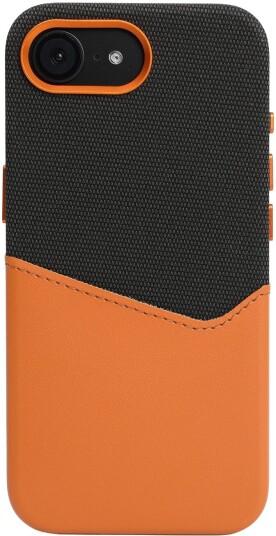 Trolsk Mobildeksel med MagSafe og Kortlomme (iPhone 17e/16e) Oransje