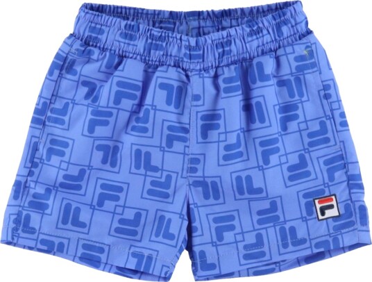 Fila Badeshorts Laudert Ultramarin Leken m. Logoer Fila 1 2 år 80 92 Badetøy Blå