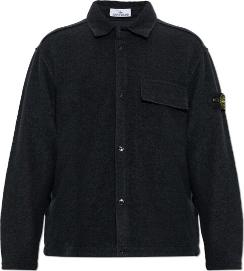 Stone Island, Herre, Jakker, Svart, M,