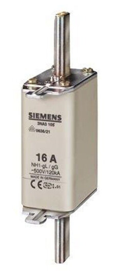 Siemens Lv hrc fuse link 500v s.1 125 a 3na3132 (4001869055947)