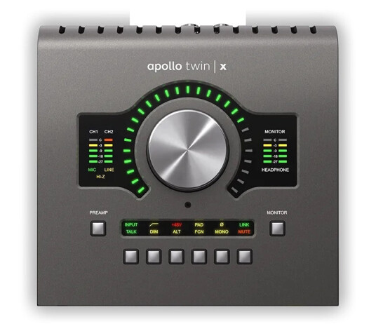 Universal Audio Apollo Twin X Duo Usb Win Heritage Edition
