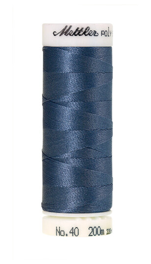 Mettler, Poly Sheen 200m Farge nr 3953 Ocean Blue