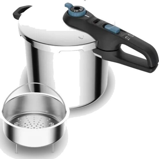 Tefal Secure Trendy Trykkoker 8L ??? Rustfritt St??l