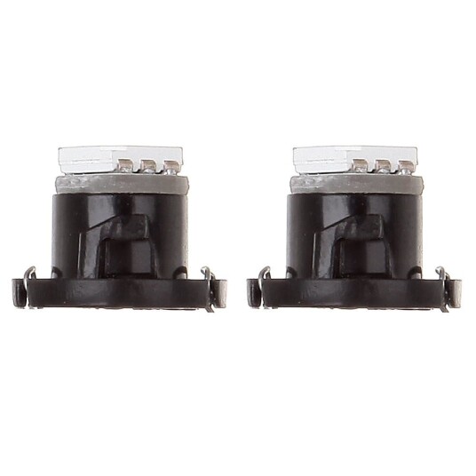 LED-lampe Diode Neo Wedge T5 / T4.7 rød 10-pakning