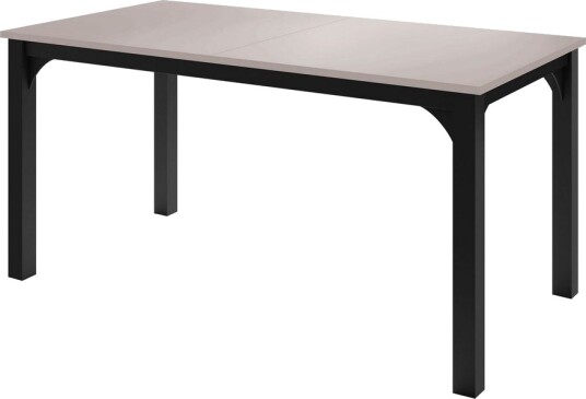 Millport Spisebord 198 cm - Svart/Beige