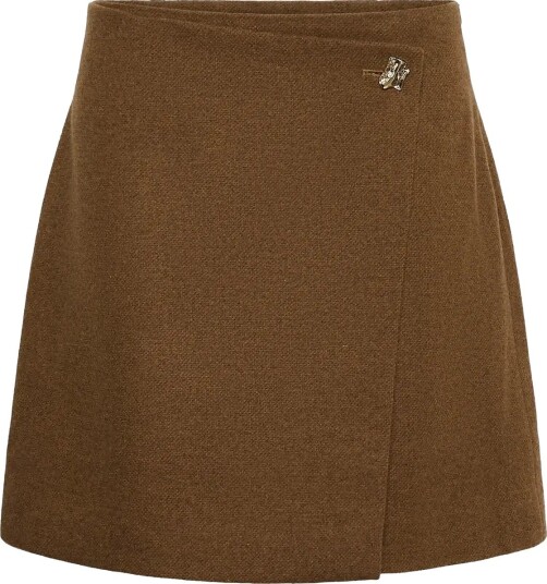 Culture Cujanola Skirt   TOFFEE MELANGE   42