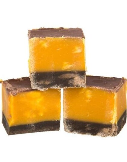 2 kg Boks med Fudge Factory Daim   Fudge med Daim Smak