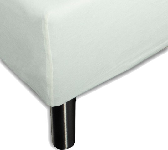 Nordstrand Home Strekklaken   Hvitt jerseylaken   100 % bomull   Formsydd laken til madrass   Nordstrand Home