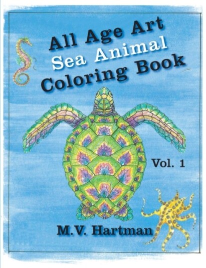 All Age Art    Sea Animal Coloring Book