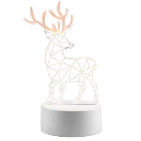 Reinsdyrformet Lampe Reinsdyrformet Lampe