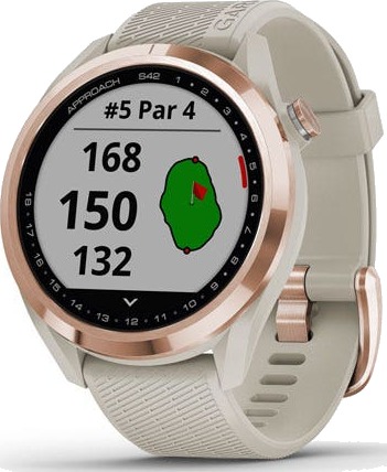 Garmin Approach S42-Roségullfarget Garmin Approach S42-Roségullfarget