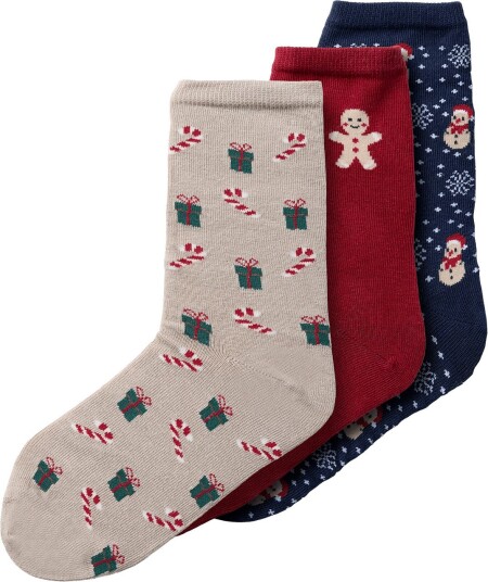 Name It Nknrichristmas 3P Sock PEYOTE 37 39