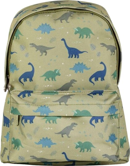A Little Lovely Company Mini Ryggsekk Til Barn - 5,5L, 22x30x10cm - Dinosaurer