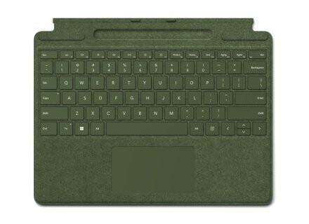 Microsoft Surface 8Xa-00142 Qwerty Internasjonal Britisk Engelsk Berøringsplate Microsoft Surface Pro 9 Surface Pro 8 Surface Pro X Grønn