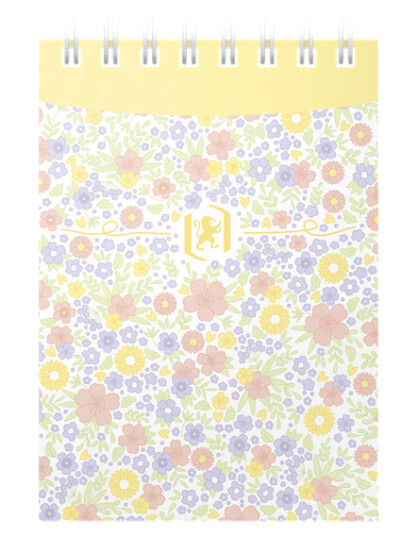 Oxford OXFORD Floral A7 notisblokk med mykt omslag og dobbeltspiral linjert 140 sider assorterte farger Oxford OXFORD Floral A7 notisblokk med mykt omslag og dobbeltspiral linjert 140 sider assorterte farger