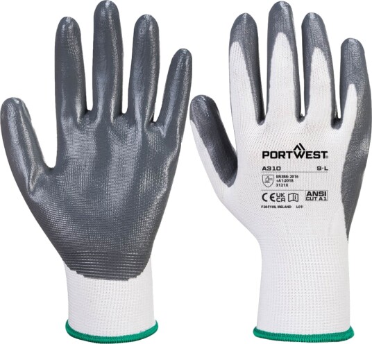 Portwest Monteringshansker Nitril Flexo Grip A310 11/2XL