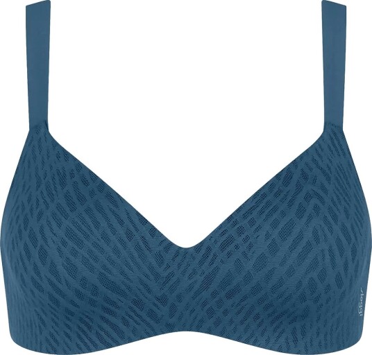 sloggi Sloggi Zero Feel Bliss The Up Tshirtbra SMOKY BLUE XL PLUS sloggi Sloggi Zero Feel Bliss The Up Tshirtbra SMOKY BLUE XL PLUS