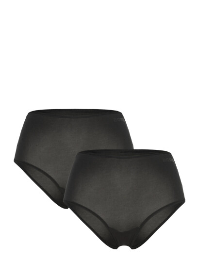 Björn Borg Soft Touch Highwaist Brief 2P - Black - S
