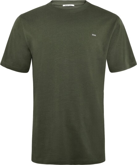 WOOD WOOD Wwessential Sami Tshirt Khaki green XS