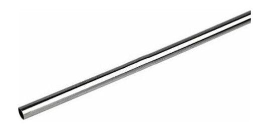 Purus Forkromet Bløt Kobberrør 15 mm 120 cm for Vann- og Varmeanlegg