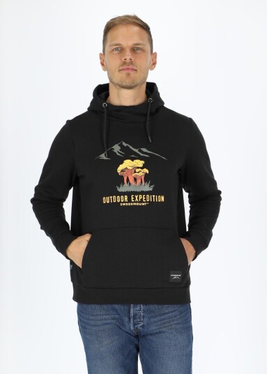 Swedemount Forest Hood Black Chantarelle Xl Hoodies Swedemount Forest Hood Black Chantarelle Xl Hoodies