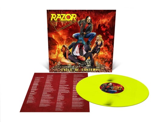 Razor  Cycle Of Contempt  LP/Vinyl