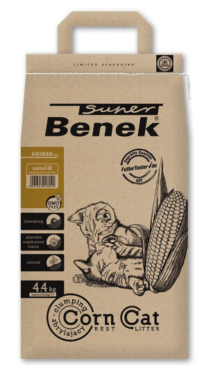 Benek Super Corn Cat Golden 7 L (Ca 4.4 kg) Benek Super Corn Cat Golden 7 L (Ca 4.4 kg)
