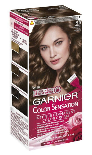 Garnier Hårfarge Garnier Color Sensation Luminous Light Brown 5.0