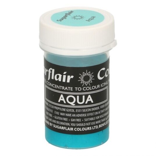 Sugarflair Pastafarge Aqua 25g 
