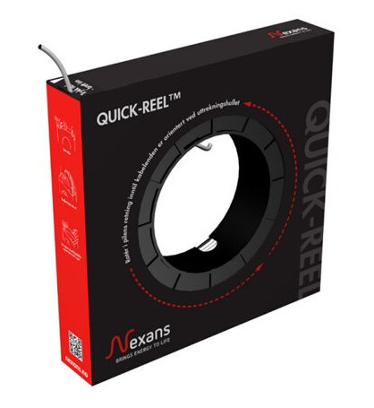 PR Pluss 500V 2X1,5/1,5 Quick-reel 75m Nexans PR Pluss 500V 2X1,5/1,5 Quick-reel 75m Nexans
