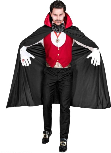 Grev Dracula Vampyr Kostymesett XL/XXL