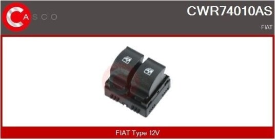 Bryter, vindusheis CASCO CWR74010AS
