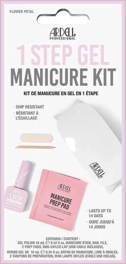1 Step Gel Polish Manicure Kit Flower Petal 1 Step Gel Polish Manicure Kit Flower Petal
