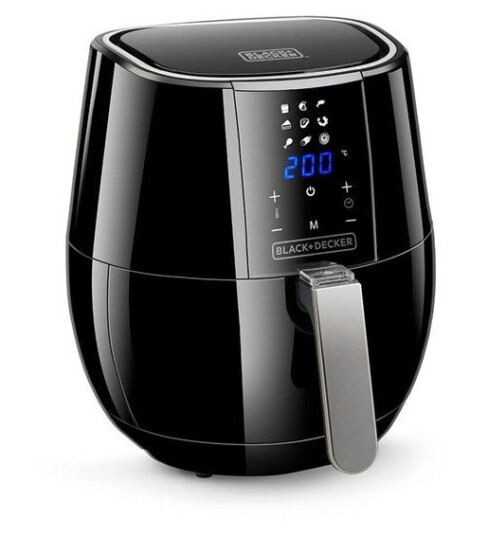 Black & Decker 3.5L Airfryer med digital kontroll - Svart
